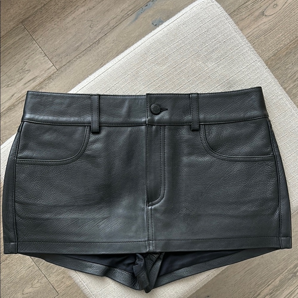 Alexander Wang Leather Women's Shorts